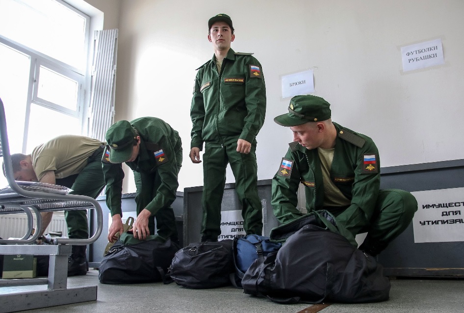 Generasi muda Rusia ikut dalam program mobilisasi pasukan