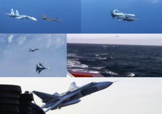 Jet tempur Rusia ugal-ugalan mengusir pesawat asing