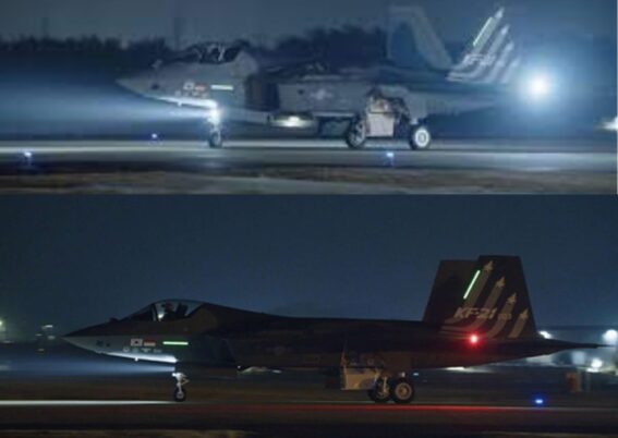 KF-21 Terbang Malam Pertama _Yonhap_airspace review