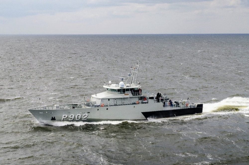 Kapal Patroli Pesisir AL Belgia