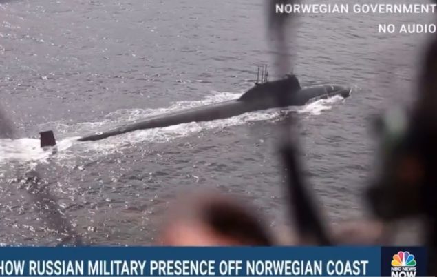 Kapal selam Rusia kepergok sedang mengintai jaringan pipa gas utama Eropa