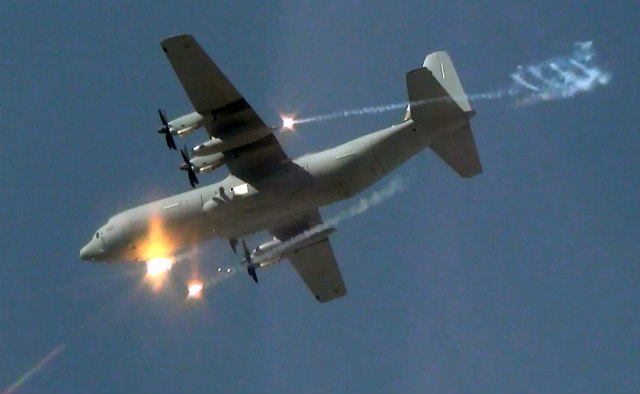 Sistem perlindungan diri C-130J Super Hercules