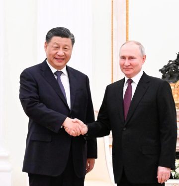 Xi Jinping menemui Putin di Moskow