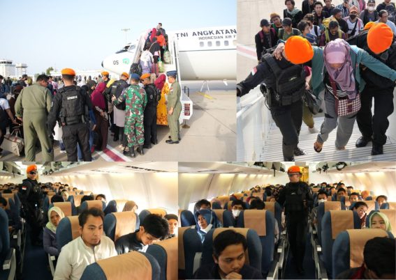 Boeing 737 TNI AU Evakuasi WNI dari Sudan_ Airspace Review (1)