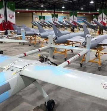 Drone buatan lokal untuk Angkatan Darat Iran