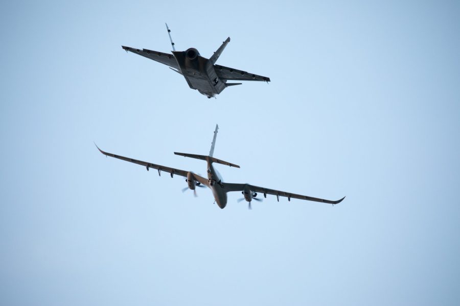 Kizilelma and Akinci in formation flight