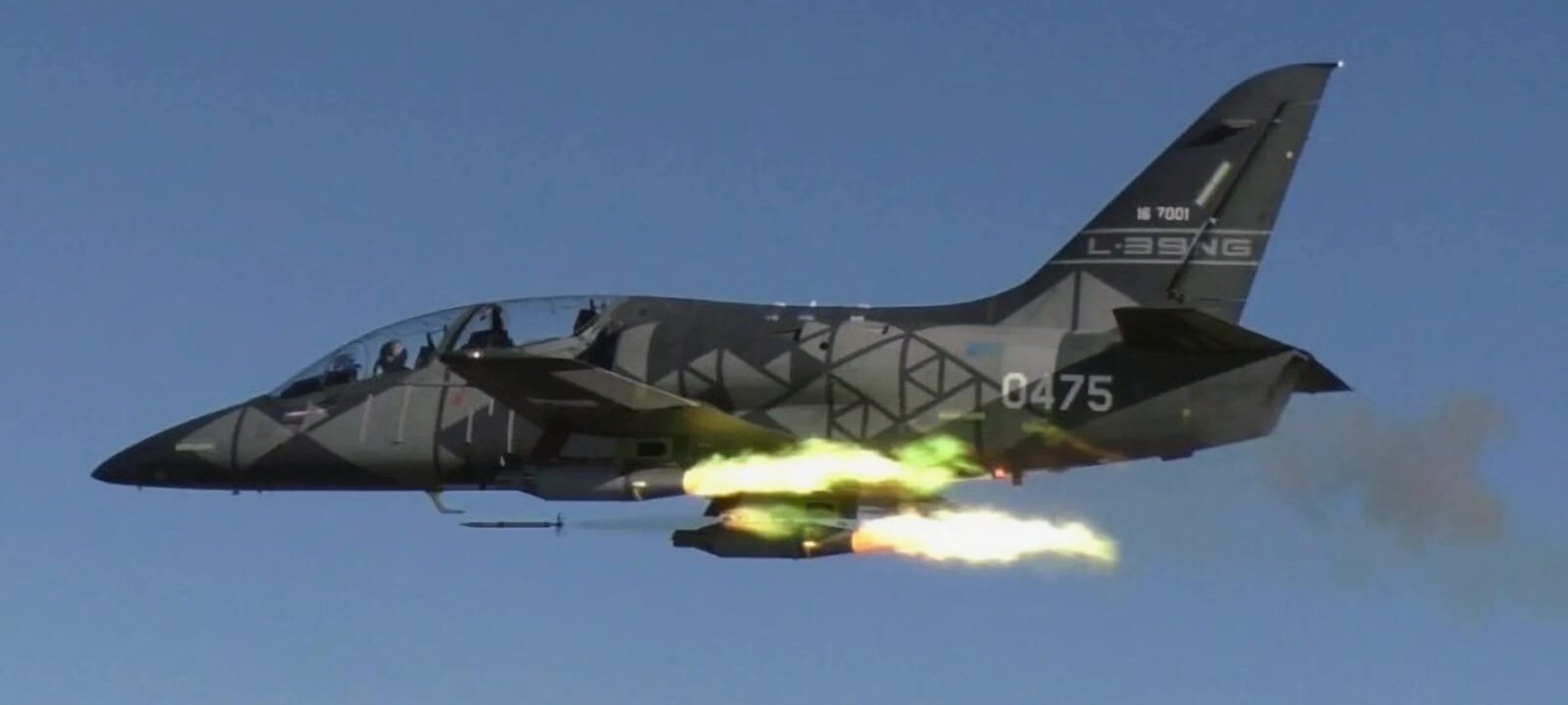 L-39NG uji senjata