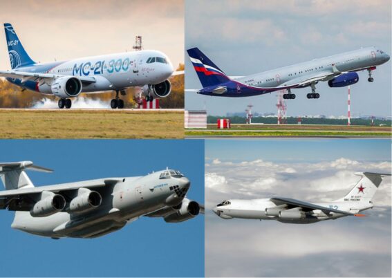 MC-21 - Tu-204 - Il-76 - Il-78 _ Russia_ Airspace Review