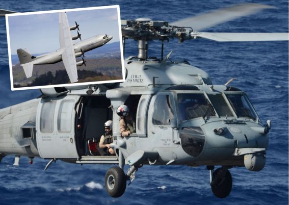 MH-60R dan C-130J Norwegia