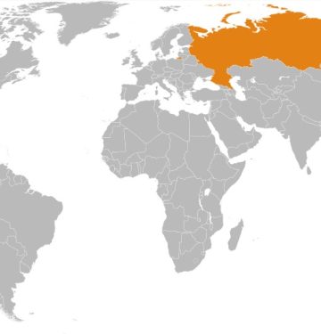 Peta Indonesia dan Rusia jpg