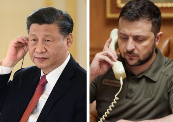 Presiden Xi Jinping menelepon Presiden Volodymyr Zelensky