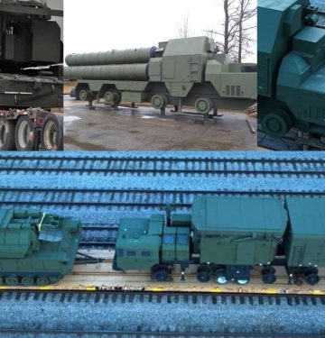 Sistem pertahanan udara tiruan Rusia diangkut di Ohio AS