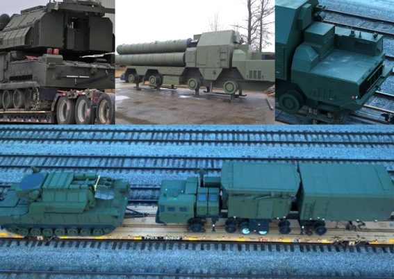 Sistem pertahanan udara tiruan Rusia diangkut di Ohio AS
