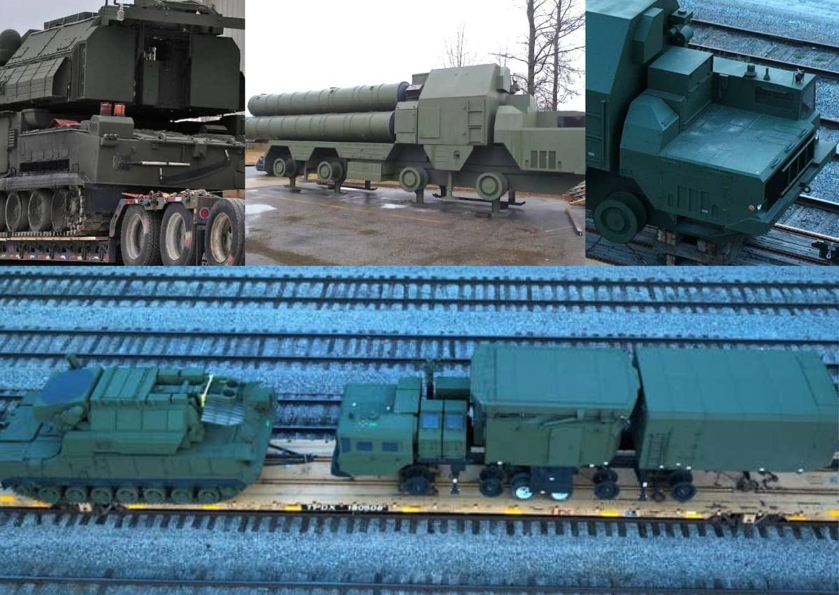 Sistem pertahanan udara tiruan Rusia diangkut di Ohio AS