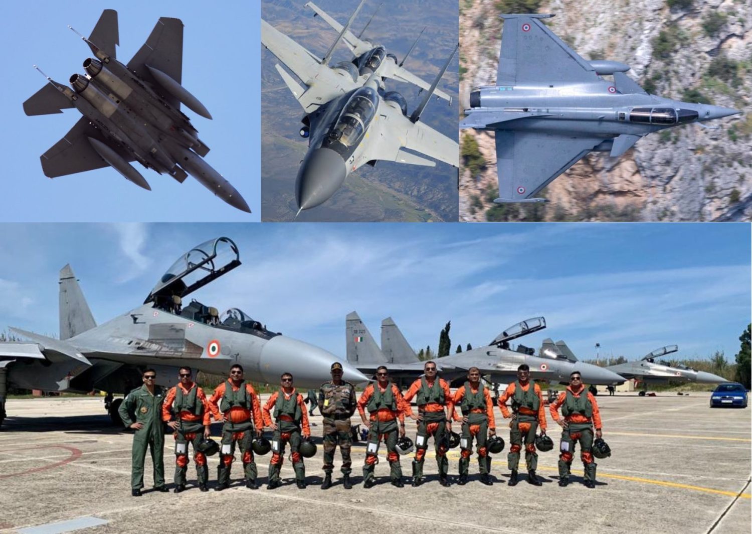 Su-30MKI latihan di Yunani (2)