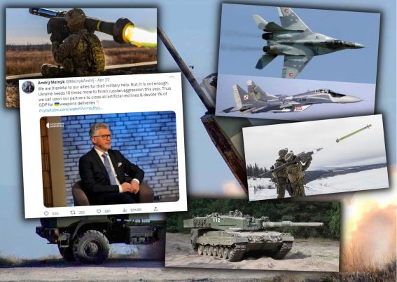 Ukraina butuh 10 kali lipat bantuan persenjataan_ Airspace Review