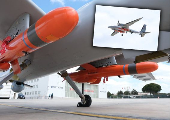 Akinci luncurkan rudal jelajah Cakir untuk pertama kalinya