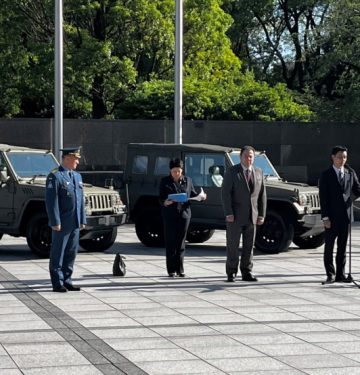 Bantuan kendaraan taktis dari Jepang untuk Ukraina