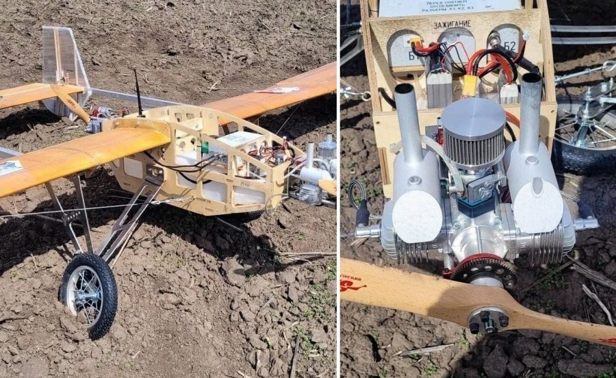 Drone kayu Rusia