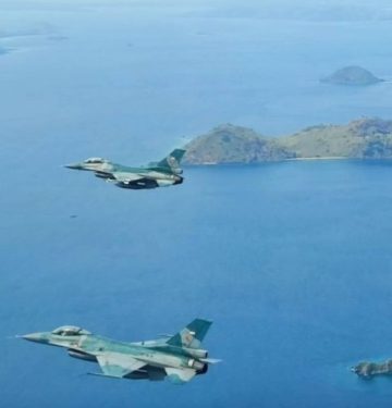 F-16 Skadron Udara 14 Amankan KTT ASEAN di Labuan Bajo
