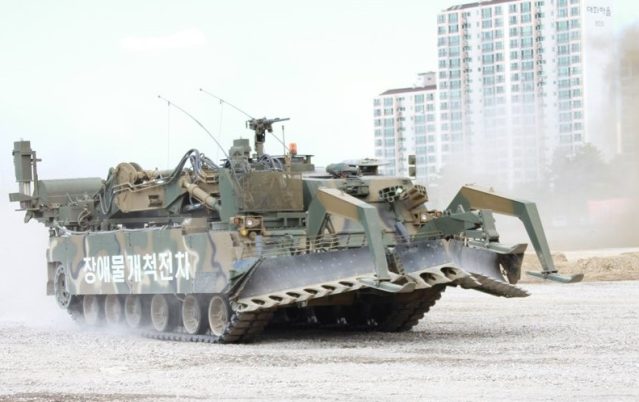K-600 kendaraan penyapu ranjau Korea