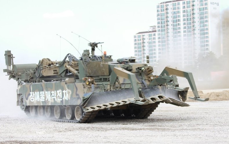 K-600 kendaraan penyapu ranjau Korea