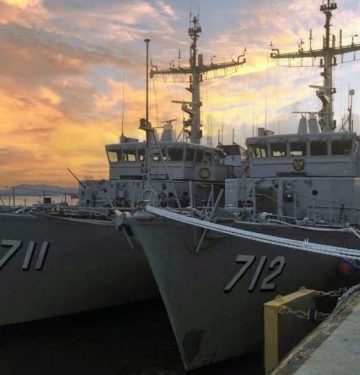 KRI Pulau Rengat-711 dan KRI Pulau Rupat-712