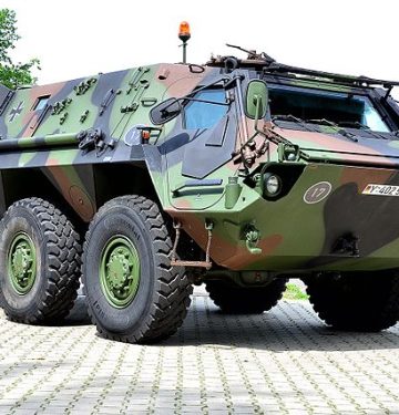 Panser Fuchs buatan Rheinmetall Jerman