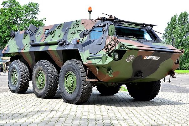 Panser Fuchs buatan Rheinmetall Jerman