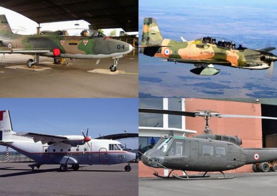 Angkatan Udara Paraguay diperkuat hanya dengan pesawat tempur ringan dan 1.100 personel.