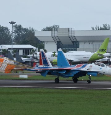 Su-35 Russian Knight at LIMA 2023 Malaysia