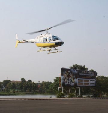 Bell 206 Jet Ranger PK-AVS STPI