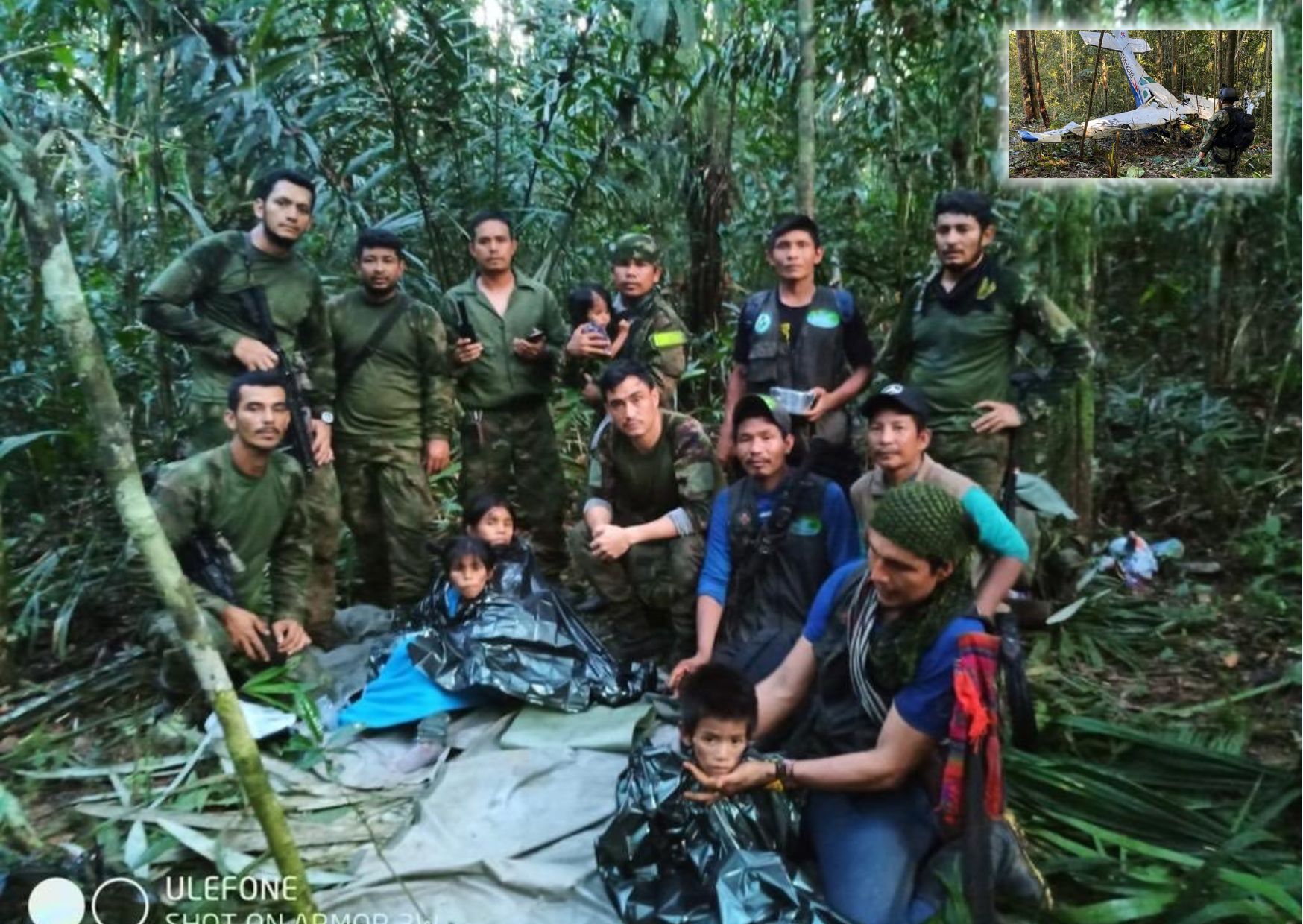 Empat anak berhasil ditemukan setelah 40 hari bertahan di Hutan Amazon usai pesawat yang mereka tumpangi jatuh