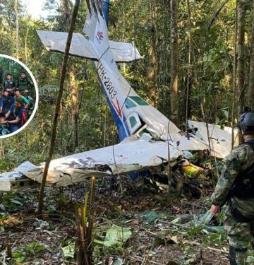 Empat anak selamat setelah bertahan 40 hari di Hutan Amazon usai pesawat yang mereka tumpangi jatuh_ airspace review