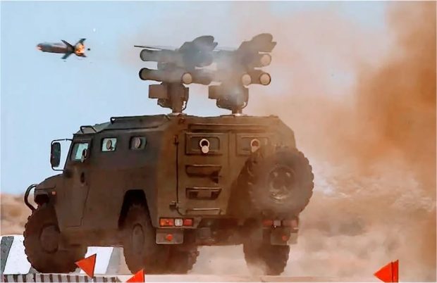 Kendaraan pengusung rudal Kornet-D_