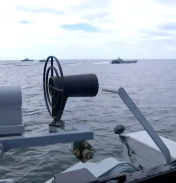 Latihan Armada Baltik Rusia di Kaliningrad_1