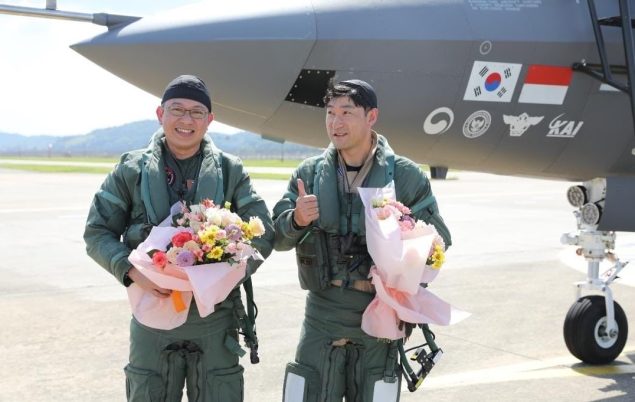 Letkol Pnb Ferrel terbang dengan KF-21 Prototipe nomor 4_ TNI AU_ Airspace Review_