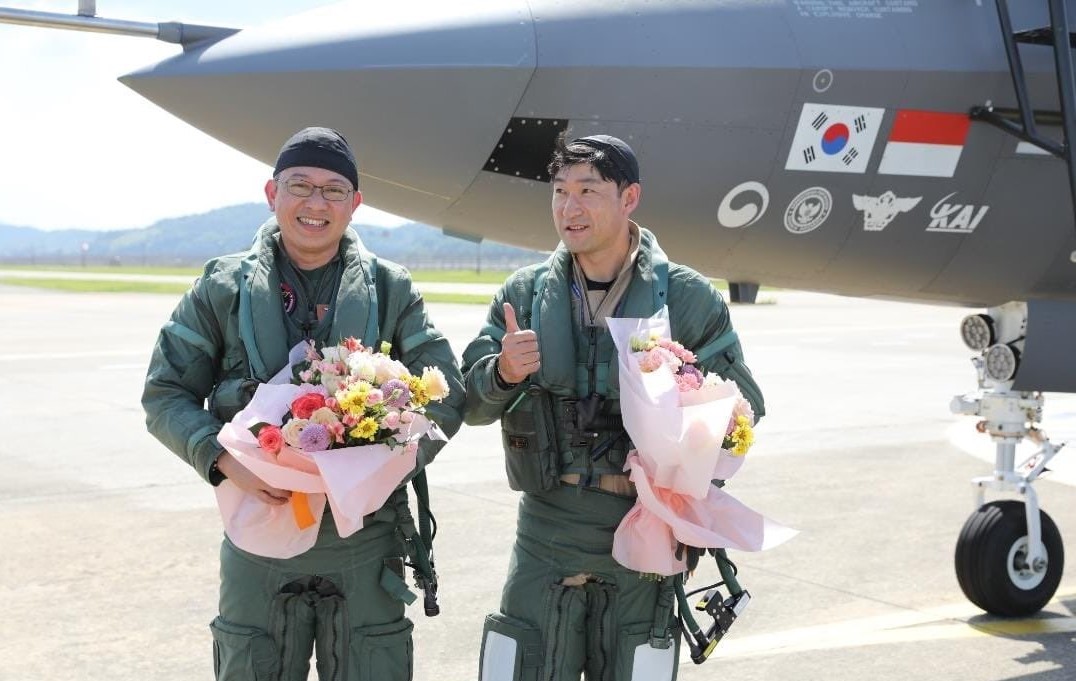 Letkol Pnb Ferrel terbang dengan KF-21 Prototipe nomor 4_ TNI AU_ Airspace Review_