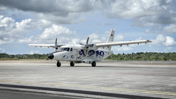 N219 terbang ke Kepulauan Riau