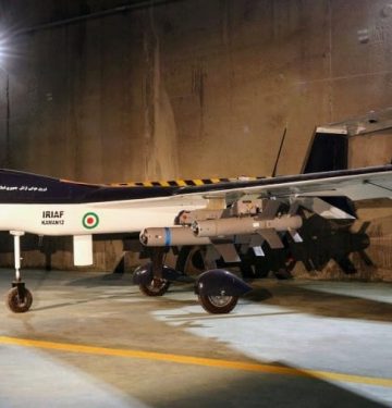 Pangkalan drone bawah tanah Iran
