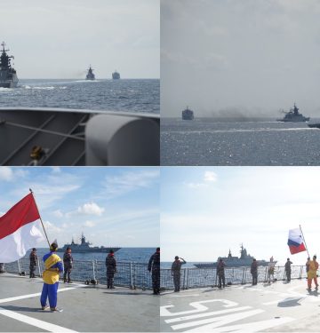 Passex KRI SIM-367 dan 3 Kapal Perang Rusia di Laut Jawa_ Airspace Review