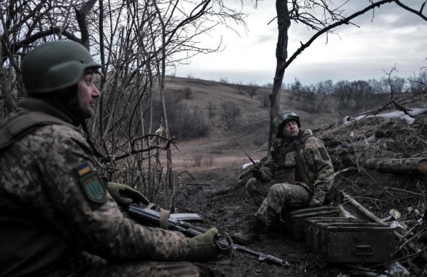 Pasukan Ukraina di Bakhmut