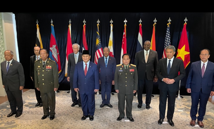 Pertemuan Menhan di Shangri-La Dialogue 2023 di Singapura