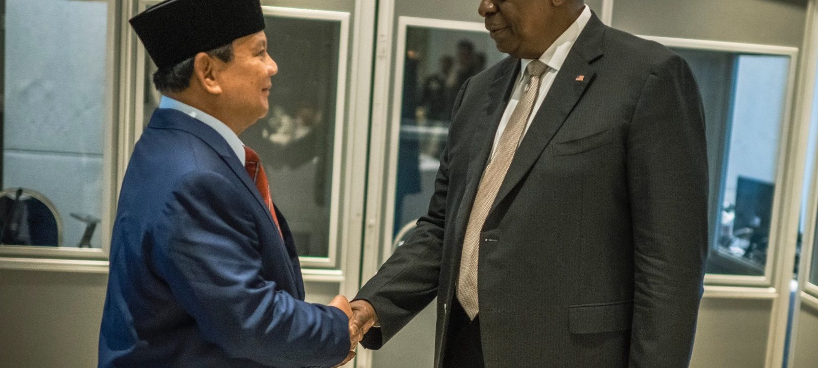 Prabowo dan Austin di Shangri-La Dialogue 2023