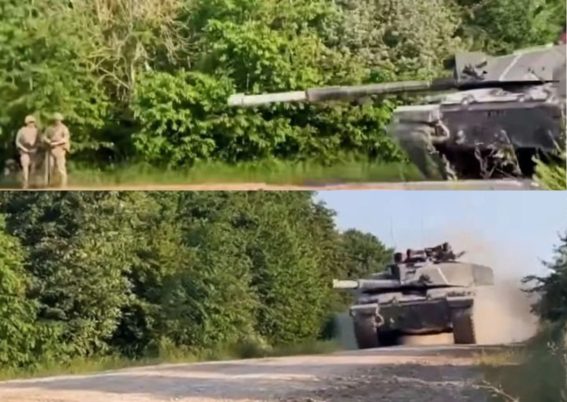 Tank Challenger 2 di Ukraina