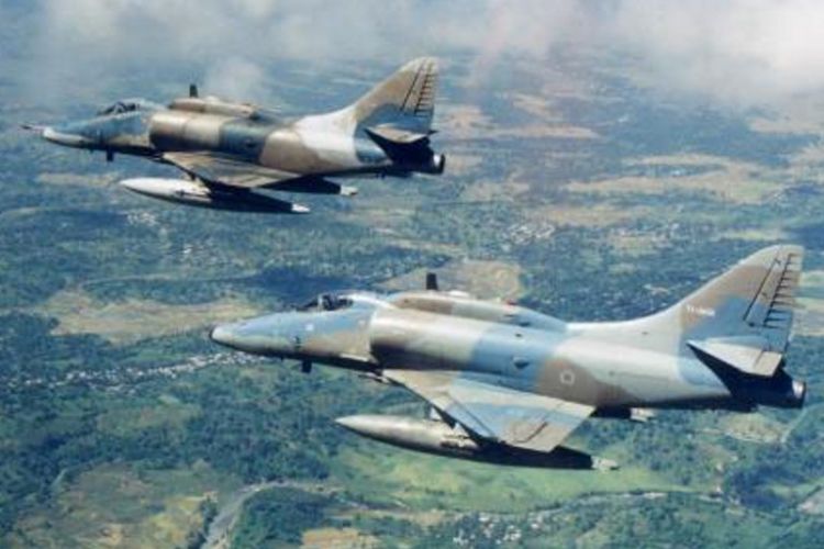 A-4 Skyhawk TNI AU