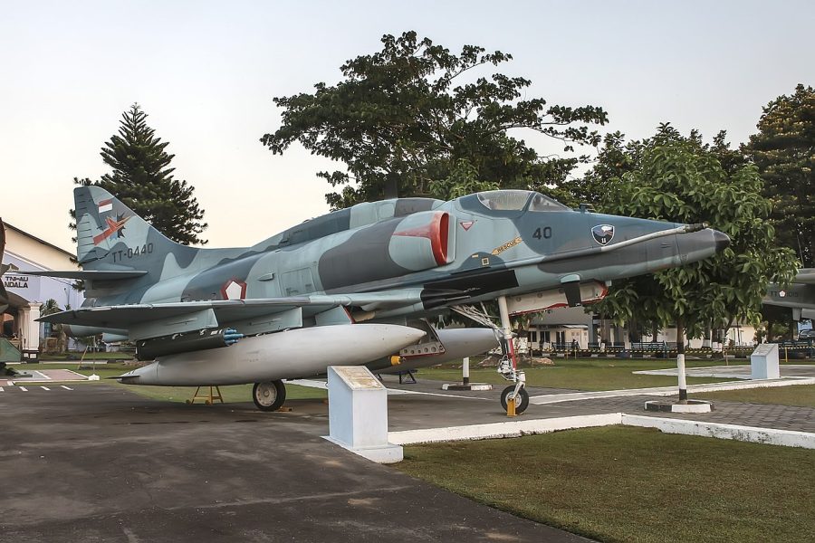 A-4E Skyhawk di Muspusdirla