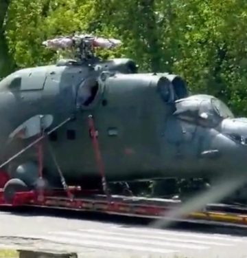 Helikopter Mi-24 Polandia disumbangkan ke Ukraina