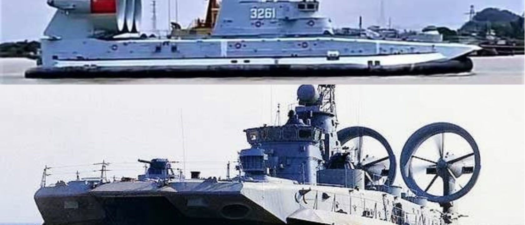 Hovercraft kelas Zubr Angkatan Laut China