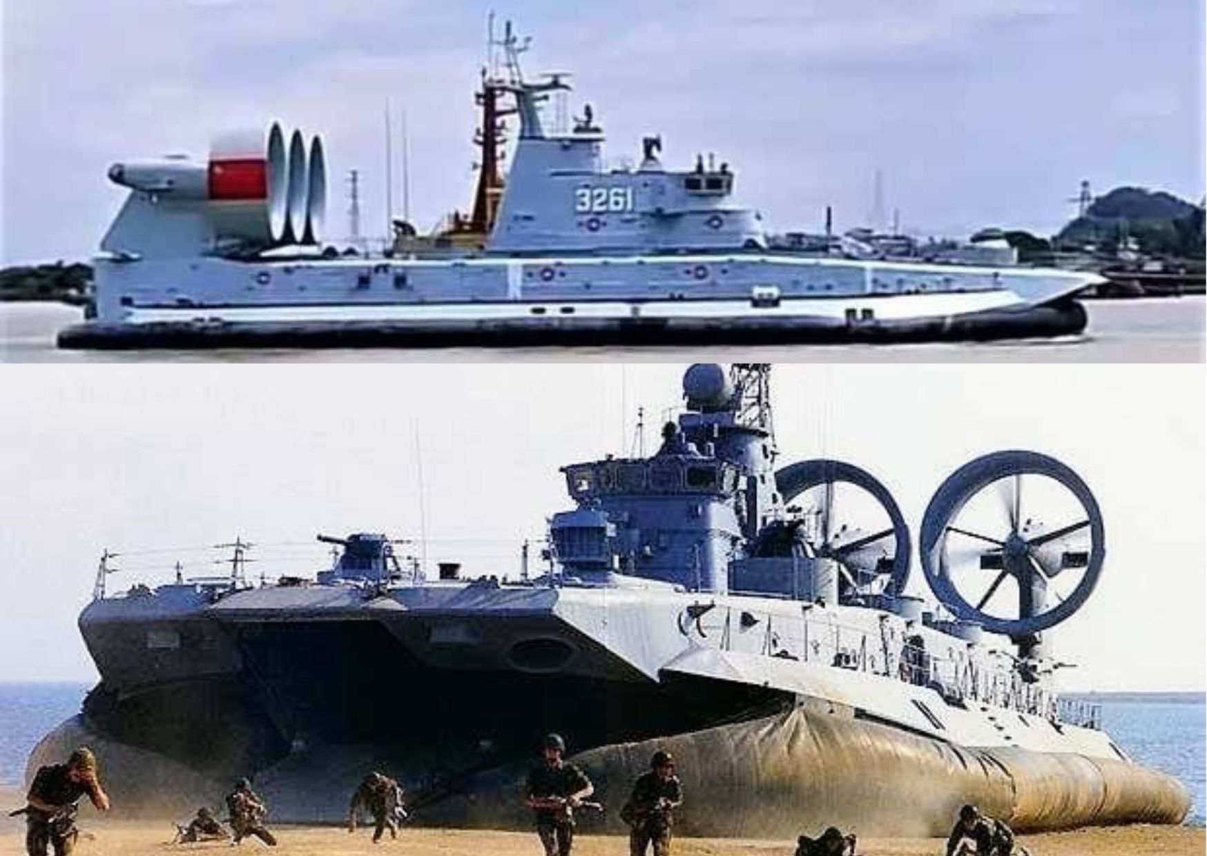 Hovercraft kelas Zubr Angkatan Laut China